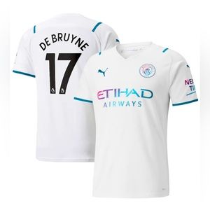 Puma Manchester City Kevin De Bruyne Away Jersey